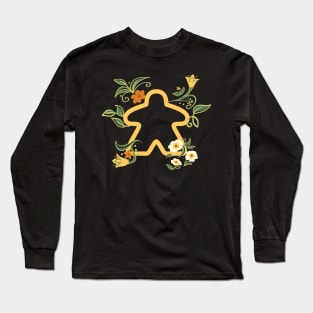Board Games Addict Meeple Collector - Plants and Succulents Meeples Long Sleeve T-Shirt